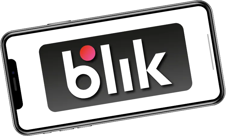 Telefon z logo BLIK