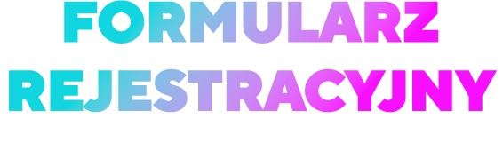 Formularz rejestracyjny